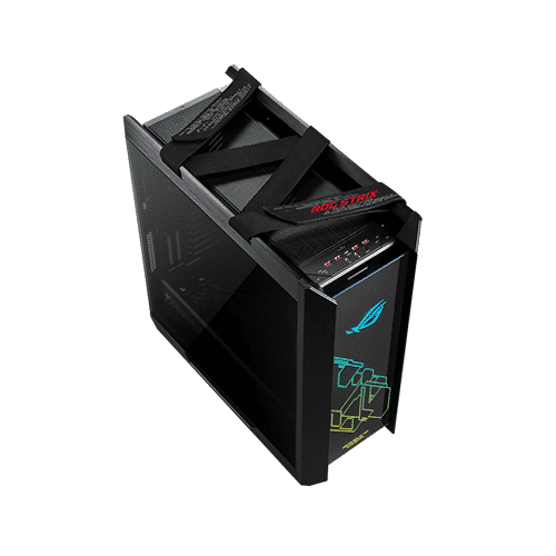 ქეისი - Asus Rog Strix Helios GX601 Black - 4x140 Fan