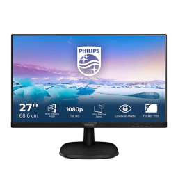 მონიტორი - Philips 273V7QDSB - 27 Inch / FHD / IPS / 75 Hz / 4 Ms