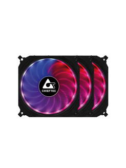 ქეისის გაგრილება - Chieftec Tornado 3x120 mm ARGB
