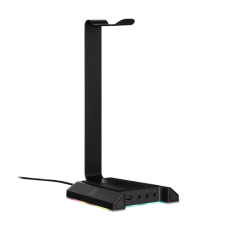 ყურსასმენის სადგამი - 2E Gaming GST320 3in1 RGB 7.1 USB Black