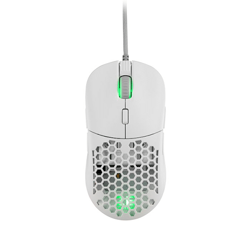 მაუსი - 2E Gaming Mouse HyperDrive Lite RGB White