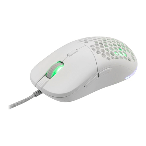 მაუსი - 2E Gaming Mouse HyperDrive Lite RGB White