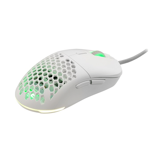 მაუსი - 2E Gaming Mouse HyperDrive Lite RGB White