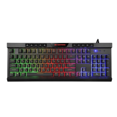 კლავიატურა - 2E Gaming KG300 LED USB Black