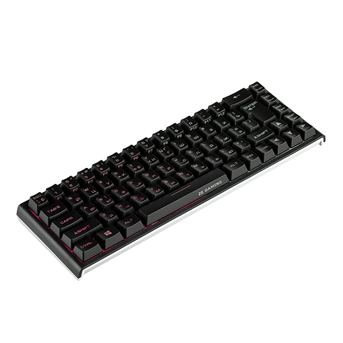 უკაბელო ტენვადი კლავიატურა - 2E Gaming KG360 RGB Rechargable Black WL