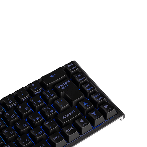 უკაბელო ტენვადი კლავიატურა - 2E Gaming KG360 RGB Rechargable Black WL