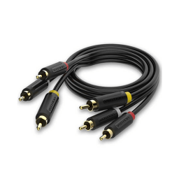 გადამყვანი - Vention 3RCA Male To 3RCA Male AV Cable 1.5m