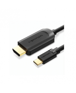 გადამყვანი კაბელი - Vention CGRBG Type-C to HDMI Cable 1.5M Black