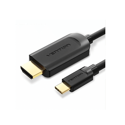 გადამყვანი კაბელი - Vention Type-C To HDMI Cable Black 1.5m