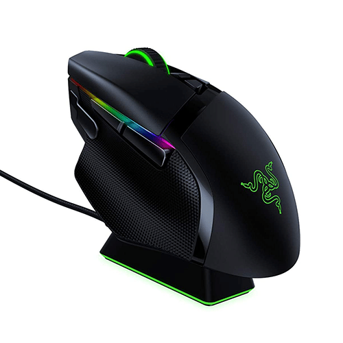 უკაბელო ტენვადი მაუსი - Razer Gaming Mouse Basilisk Ultimate Dock RGB Black Rechargeable WL