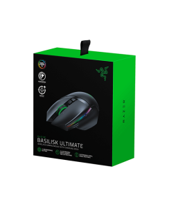 უკაბელო ტენვადი მაუსი - Razer Gaming Mouse Basilisk Ultimate & Mouse Dock WL RGB Black