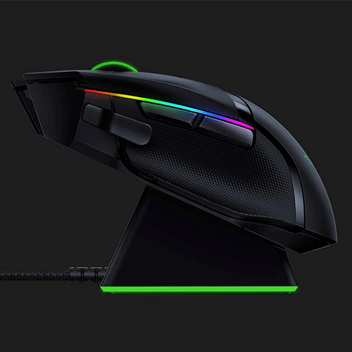 უკაბელო ტენვადი მაუსი - Razer Gaming Mouse Basilisk Ultimate Dock RGB Black Rechargeable WL