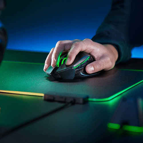 უკაბელო ტენვადი მაუსი - Razer Gaming Mouse Basilisk Ultimate Dock RGB Black Rechargeable WL
