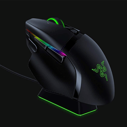 უკაბელო ტენვადი მაუსი - Razer Gaming Mouse Basilisk Ultimate Dock RGB Black Rechargeable WL