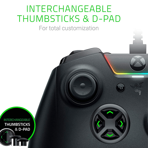 ჯოისტიკი - Razer Gamepad Wolverine Ultimate Xbox One Controller USB RGB Black