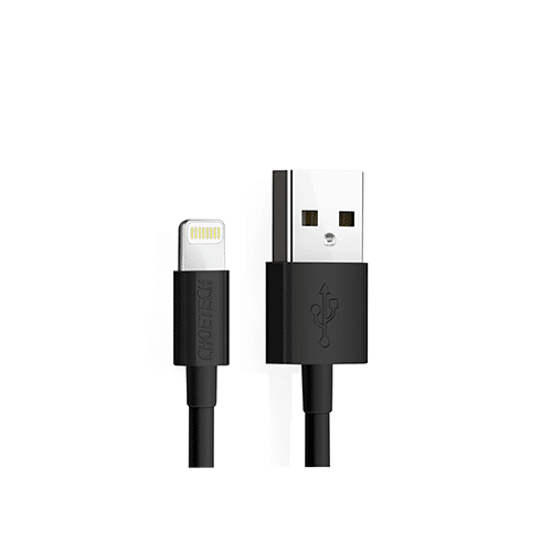 მობილურის კაბელი - Choetech IP0026 1.2m MFI Usb To Lightening Cable Black
