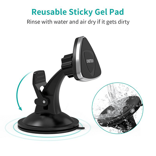 Mobile Magnetic Holder - Choetech H010 Magnetic Car Phone Mount