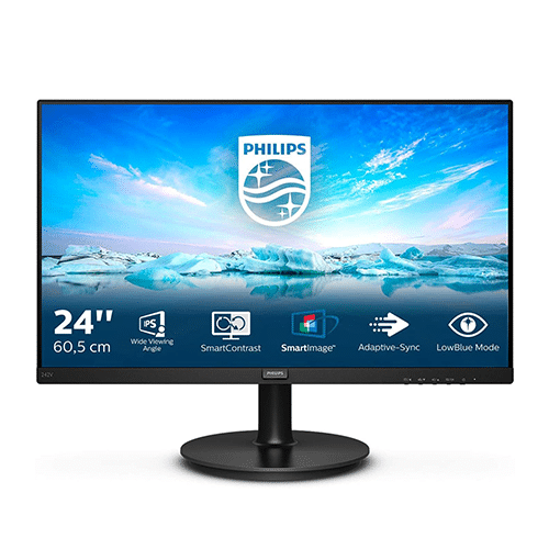 მონიტორი - Philips 242V8A - 24 Inch / FHD / IPS / 75 Hz / 4 Ms