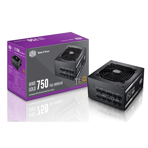 კვების ბლოკი - Cooler Master V 750 Watt 80 Plus Gold Full Modular