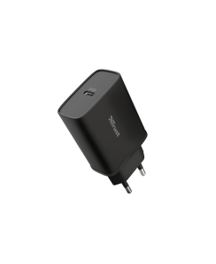 მობილურის დამტენი - Trust Qmax Type-C Wall Charger PD 18W