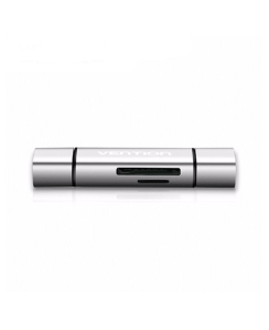 ბარათის წამკითხველი - USB Card Reader - Vention Multi-function Gray