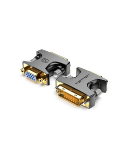გადამყვანი - DVI-D To VGA Adapter Black Vention