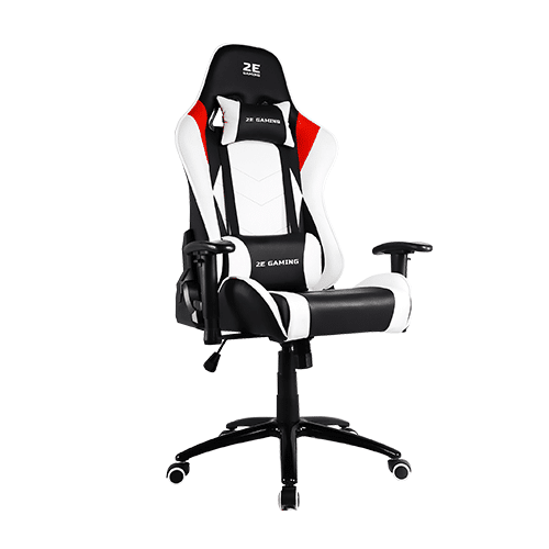 კომპიუტერის სკამი - 2E Gaming Chair Bushido II White-Black