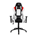 კომპიუტერის სკამი - 2E Gaming Chair Bushido II White-Black