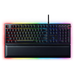 მექანიკური კლავიატურა - Razer Huntsman Elite Purple Switch USB RU RGB Black