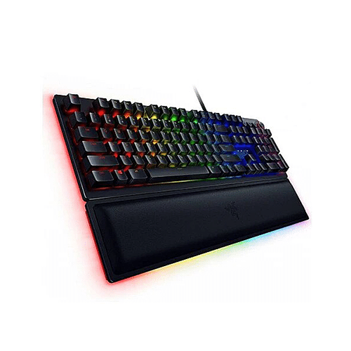 მექანიკური კლავიატურა - Razer Huntsman Elite Purple Switch USB RU RGB Black