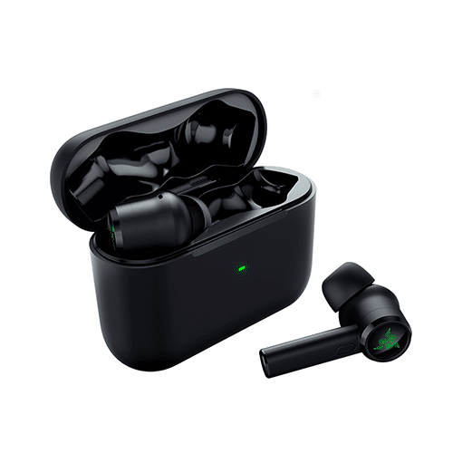 მობილურის Bluetooth ყურსასმენი - Razer Hammerhead True WL Pro Mic Black