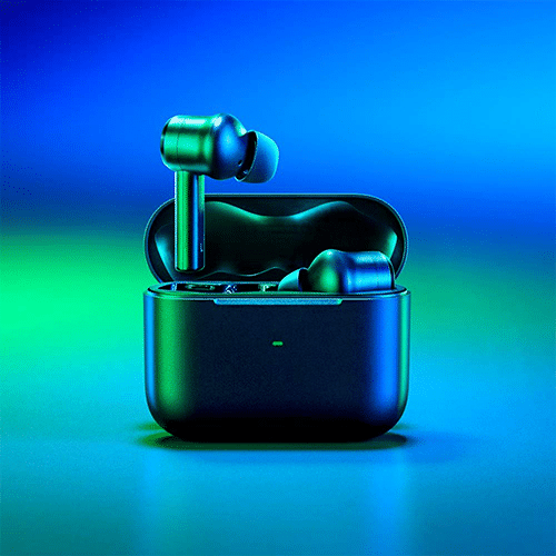 მობილურის Bluetooth ყურსასმენი - Razer Hammerhead True WL Pro Mic Black