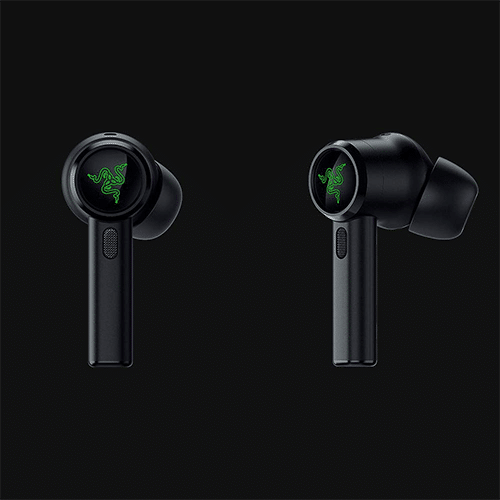 მობილურის Bluetooth ყურსასმენი - Razer Hammerhead True WL Pro Mic Black