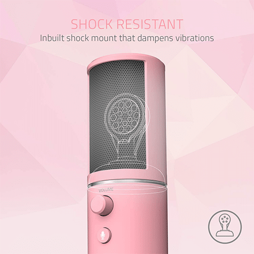 მიკროფონი - Razer Microphone Seiren X Quartz USB Pink