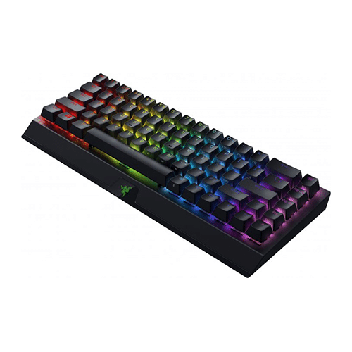 უკაბელო ტენვადი მექანიკური კლავიატურა - Razer BlackWidow V3 Mini HyperSpeed Yellow Switch USB RU RGB Black WL BT
