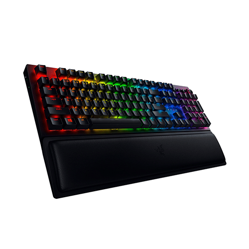 მექანიკური კლავიატურა - Razer BlackWidow V3 Green Switch USB RU RGB Black