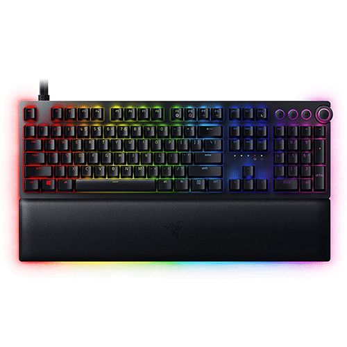 მექანიკური კლავიატურა - Razer Huntsman V2 Analog Switch USB RU RGB Black