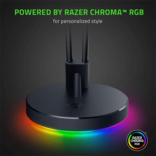 მაუსის კაბელის დამჭერი - Razer Mouse Bungee V3 Chroma FRML Packaging RGB Black