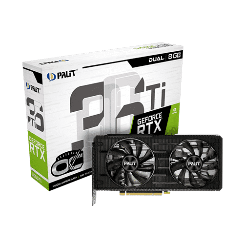 ვიდეობარათი - Palit RTX 3060 TI 8 GB Dual