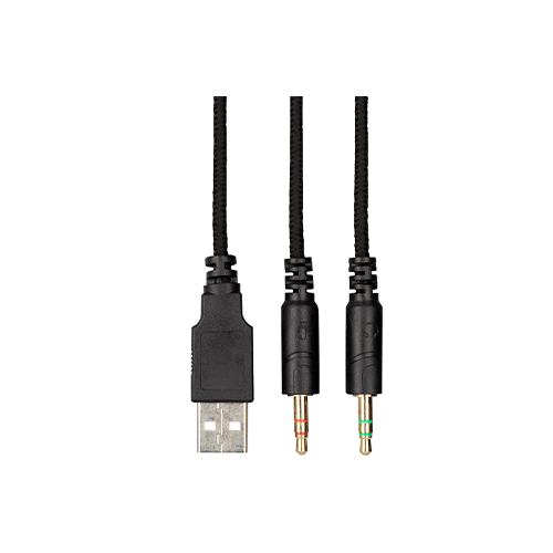 ყურსასმენი - 2E HG330 RGB 3.5mm White