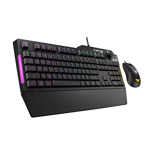 კომბო - კლავიატურა + მაუსი - Asus Tuf Gaming Combo K1&M3 USB Black