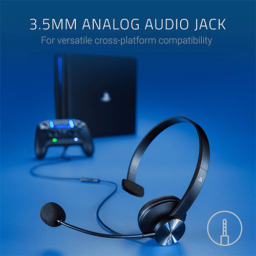 ყურსასმენი - Razer Tetra Wired Console Headset For PS4 3.5mm Black