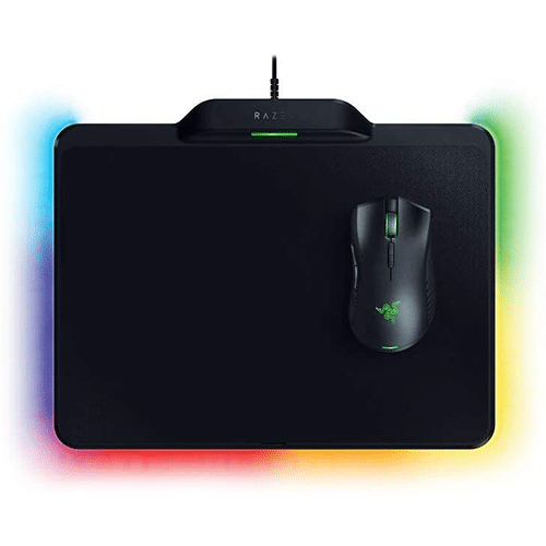 კომბო - უკაბელო მაუსი + მაუსპადი - Razer Gaming Mouse Mamba + Firefly Hyperflux Bundle WL RGB Black