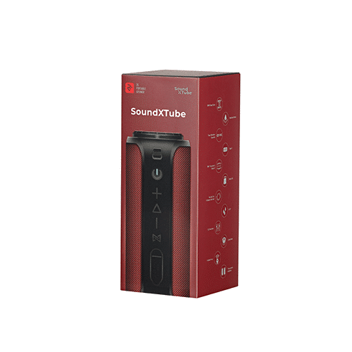 უკაბელო Bluetooth დინამიკი - 2E SoundXTube TWS Red