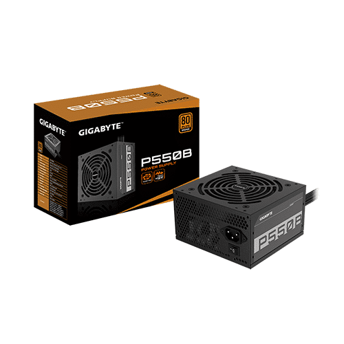 კვების ბლოკი - Gigabyte P550B 550 Watt 80 Plus Bronze