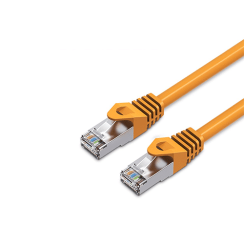 ინტერნეტის კაბელი - Vention Cat6 0.5მ Yellow