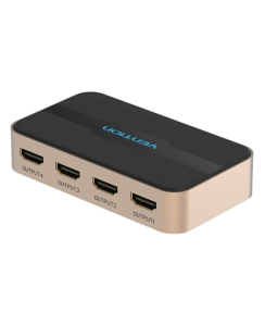Switcher - Vention HDMI Switcher 5 In 1 Out Gold