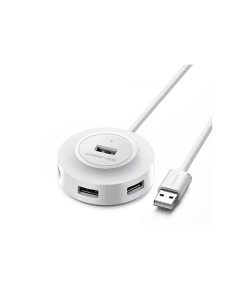 USB Hub 4 Port – Ugreen CR106 1 M White