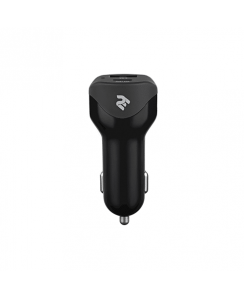 მანქანის დამტენი - 2E Car Charger Dual USB 38W, PD, QC Black