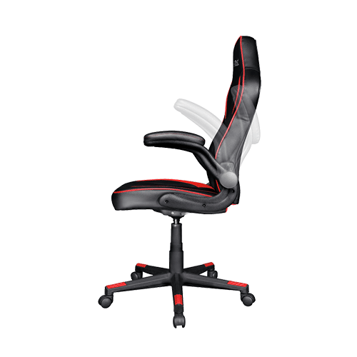 კომპიუტერის სკამი - Trust GXT 704 Ravy Gaming Chair Black-Red